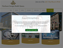 Tablet Screenshot of nghscareers.com